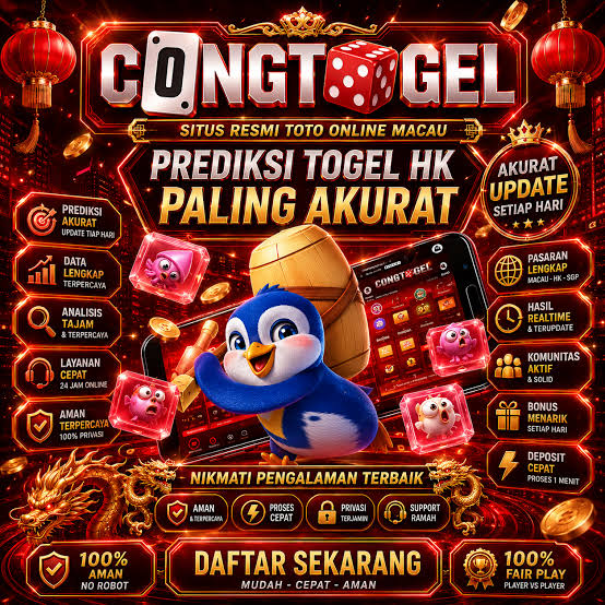 CONGTOGEL : Prediksi Togel Online Pasaran HK, SDY, SGP Paling Akurat